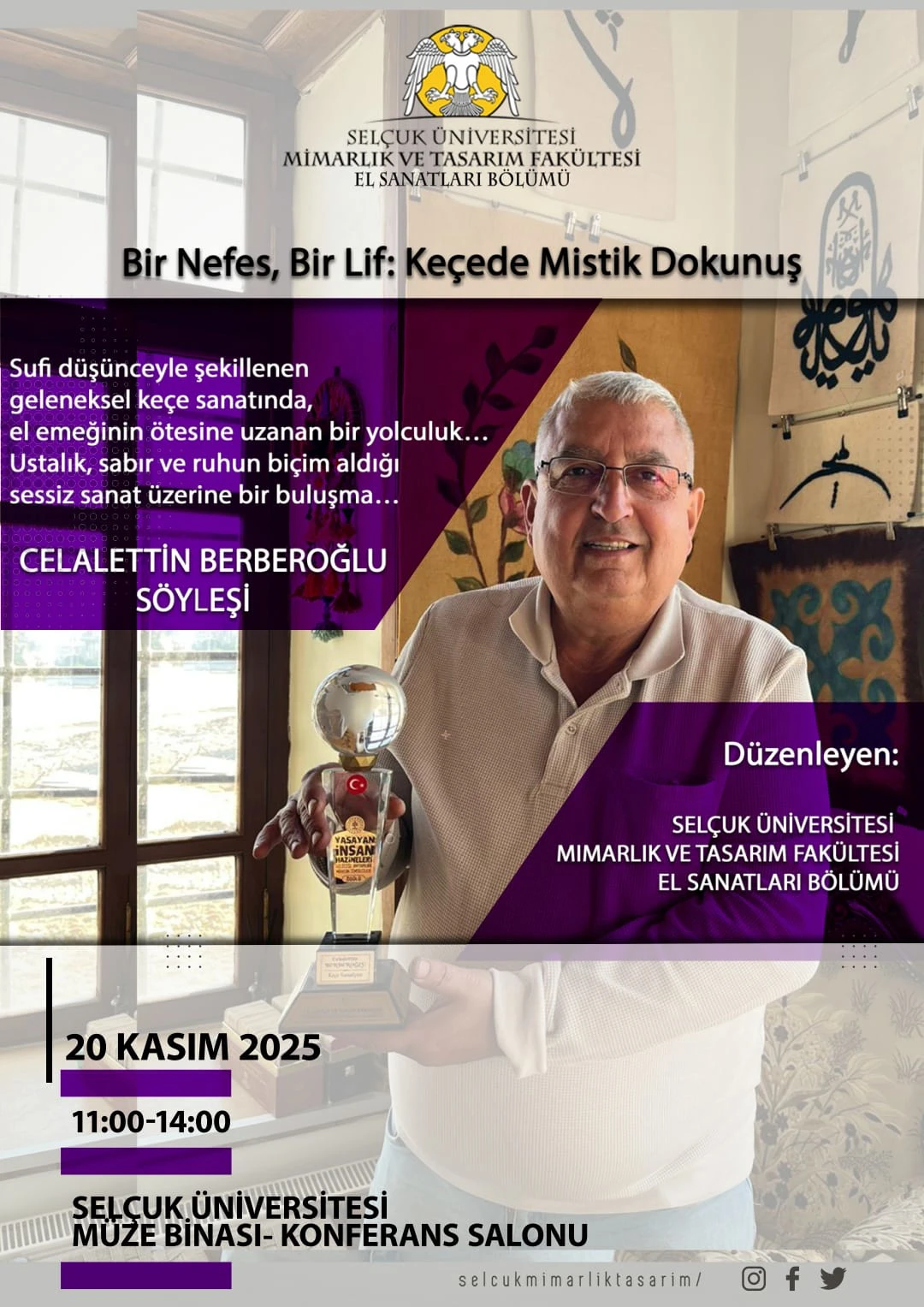 Bir Nefes, Bir Lif: Keçede Mistik Dokunuş, Celalettin Berberoğlu Söyleşisi